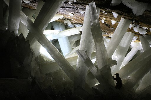 Selenite Crystal Cave in Naica
