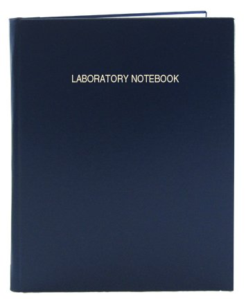 دفترچه یادداشت آزمایشگاه شیمی