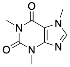 caffeine or theine molecule