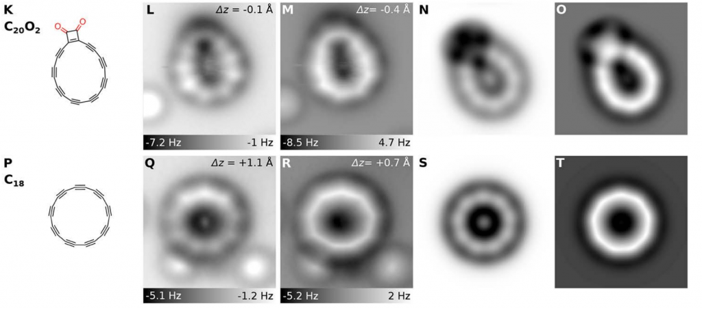 تصاویری از آلوتروپ کربن حلقوی