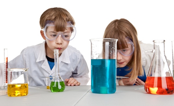 Ages 8 and Up Buki Mini-Lab Chemistry Experiment Science  Set w/ 6 Experiments 