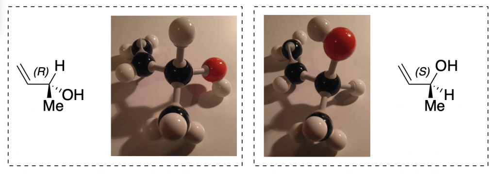 استریوشیمی مدل های مولکولی