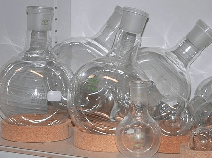 round flask flat base 2 necks 100ml bulk lab supplies chemistry Twin- and  triple-neck types retort erlenmeyer Flask