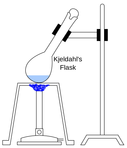 Kjeldahl flask