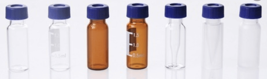 HPLC glass vials