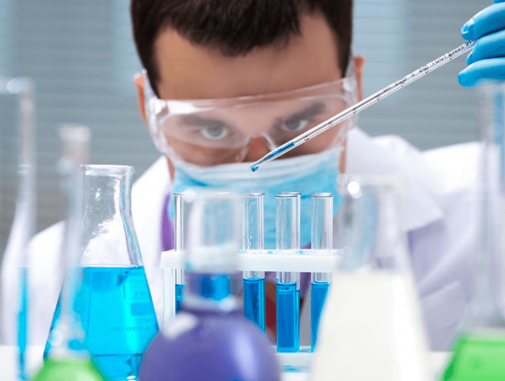 نوشتن گزارش آزمایشگاه شیمی برای یک آزمایش