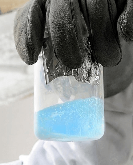 liquid oxygen color