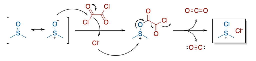 swern oxidation activation of DMSO