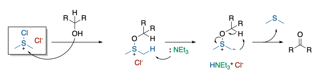 mechanism of the swern oxidation